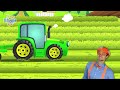 The Tractor Song!📖Blippi📖 Moonbug Kids📖 Learning Corner