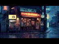 City Rain Ambience ⛈️ 1980s Lofi Hip Hop Radio 📻 Beats to Chill, Study, and Relax