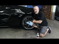 How to easily remove caked on tire shine without damaging the wheels | Auto Detailing Simplified