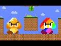 Mario Used All Power FIRE, ICE and ROCK and GOLD in Super Mario Bros.? | ADN MARIO GAME