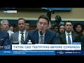 What does TikTok share with China? CEO grilled by U.S. lawmakers | QUESTIONS