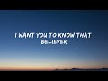 Alan Walker - Believers (Lyrics Video)