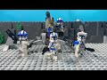 Lego Star Wars 501st Clone Troopers Battle Pack - Stop Motion Animation and Build