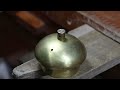 금속기물 - 빵실한 주전자/metal craft - cute kettle