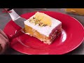 PINEAPPLE PUDDING SLICE DESSERT | NO BAKE BISCUIT CAKE RECIPE | EGGLESS DESSERT | N'Oven