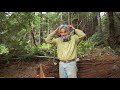 Turning a tree into lumber using a homemade Alaskan Mill