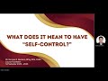 Self-control: Social Psychology