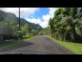 A Drive Around Raiatea | Lush Interior & Coastline | French Polynesia