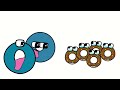 Filipino Alphabet Lore O vs Russian Alphabet Lore O vs Spanish Alphabet Lore O | Animation