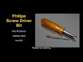 Philips Screw Driver Bit - Intermediate Level but Basic 3ds Max modeling.