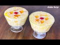 Easy Pineapple Souffle Recipe | Easy & Quick Pineapple Dessert | Souffle Recipe