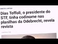 Dias Toffoli, seus dias estão contados!