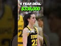 Caitlin Clark makes NO MONEY from basketball 🤯