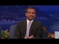 Steve Carell Improvises Some New Characters | CONAN on TBS