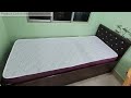 Sleepwell Ortho Mattress | 5-inch Single Bed Size- 5 year warranty - Memory Foam, Medium Firm Review