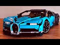 LEGO Bugatti Chiron (Decool Super car) - stop motion animation speed build