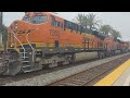 Eastbound BNSF Intermodal departs Fullerton with H1 BNSF 1118