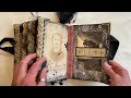 Edgar Allan Poe junk journal flip-through