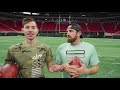 Super Bowl Stadium Trick Shots | Dude Perfect