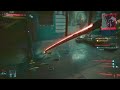 Cyberpunk 2077 knife to a gunfight