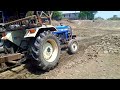 tractor :- New Holland 3600 Tractor trolley Stuck in Mud | JCB Backhoe Machine Pushing Them