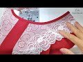 📌 Maybe your teacher didn't teach you these sewing secrets | Sewing Tips and Tricks with lace