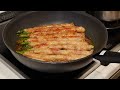 Weekend Vlog, small outings, preparing breakfast and lunch, mushroom omelet, asparagus pork roll