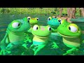 Five Little Speckled Frogs | CoComelon Nursery Rhymes & Kids Songs