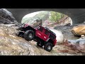 1/10 Scale RC : TRAXXAS TRX4 Defender Rock Crawling(Rainy Day) #16.