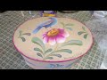 Learn to Paint a Folk Art Design with Strokes--Bluebird of Happiness Part 1