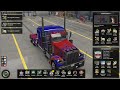 American Truck Simulator: just driving in Optimus Prime with some cargo and some scratches.