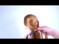 Easy Waterfall Braid Half Up Half Down | Simple Unique Hairstyle For Long Hair Girls Step By Step