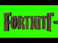 FORTNITE Logo Animation (FREE DOWNLOAD below!) For montages machinima fan films green screen effect