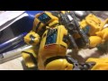 Transformers The Last Knight Pt.2(Optimus Prime vs Bumblebee) stopmotion