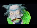 The Making of Rick Sanchez out of clay - Sculpey