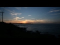 Sunset over Bell Island, with audio