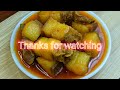 Bachelors Can Impress Their Friends Making This Easy Pork Curry Recipe | Tasty Pork Gravy Recipe