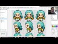 Creating Character SPRITES | BenderWaffles Teaches - RPG Maker Tutorial HOW TO #5 Guide VX MV MZ