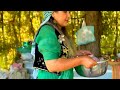 Nomadic Life Style IRAN: Making Butter and Cooking Traditional Dish On The Grasslands