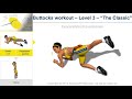 Buttocks workout - Level 3 - The best butt workout