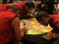 Tibetan Monks making Sand Mandala in Laguna Beach!  10 31 2010