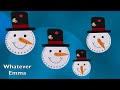 Calendrier de l'Avent en bonhomme de neige☃️DIY Snowman Christmas Advent Calendar⛄️rapide et facile