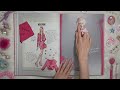 ASMR 🎀 Book Flip Through (whisper + paper sounds, tracing) Barbie: The World Tour