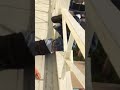 Guys pants fall while trying to climb roof!Fail!