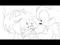 Amy Takes Care Of Sick Sonic - Sonamy Comic Dub