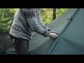 BUSHCRAFT TRIP - CANVAS TENT, WOOD STOVE, CHAIR MAKING, HOMEMADE TOOLS etc.