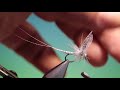 Fly Tying the Wally wing dry fly hatch matcher with Barry Ord Clarke