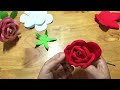 Instructions for making paper roses and learn the meaning of the colors of roses#diy #handmade #hoa