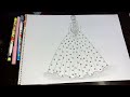 How to sketch a beautiful dress