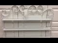 Nail Polish Wall Mount Rack 5-Layer Organizer Holds 100 Bottles Nail Polish Shelves